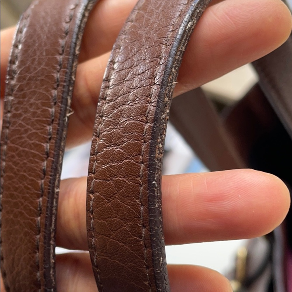 Prada classic brown leather handbag - Picture 16 of 16